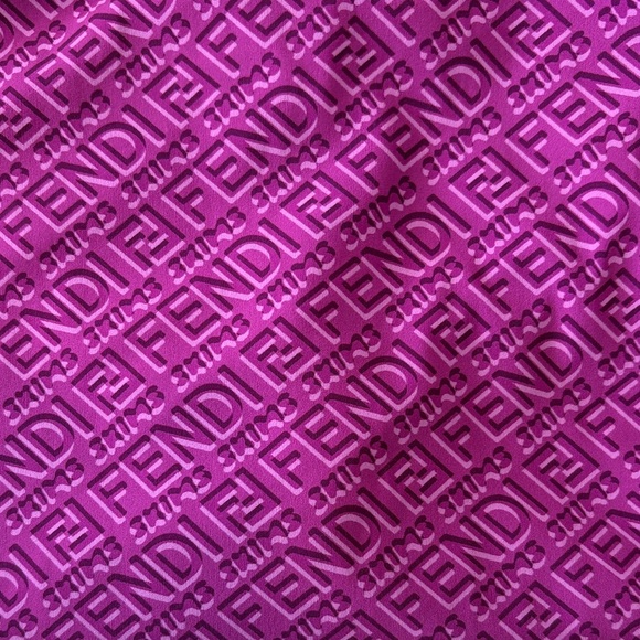 Fendi x Skims Collab Bodysuit Colorado Purple Womens Large One piece - Picture 9 of 11